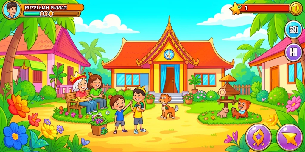 kno89 - Screenshot menampilkan level baru yang menantang.