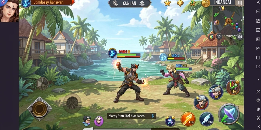 superhoki - Screenshot memperlihatkan pemain sedang berkompetisi dalam permainan kartu.